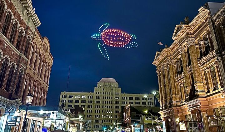 Galveston Island Labor Day Fireworks