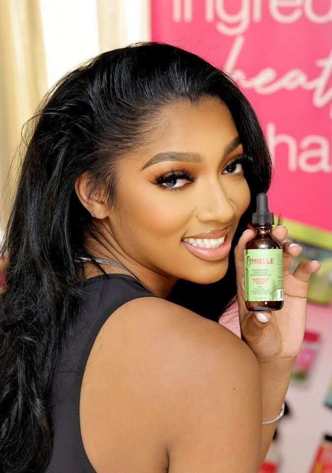 Angel Reese For Mielle Organics