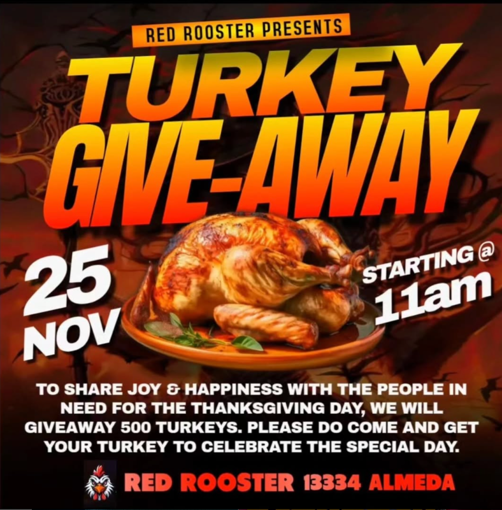 Thanksgiving Turkey Giveaway 2025