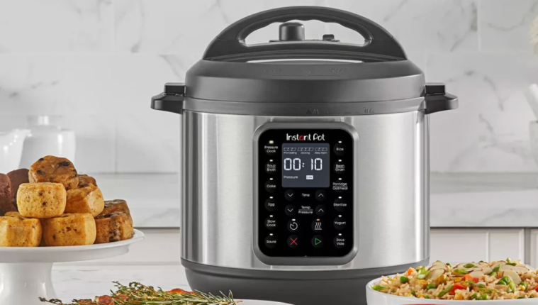 Instant Pot 6qt 9-in-1 Pressure Cooker Bundle $59.99