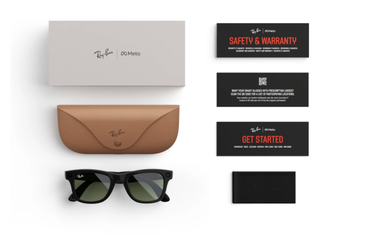 Ray-Ban Wayfarer Glasses with Meta AI $239.20 ($63.00 OFF)