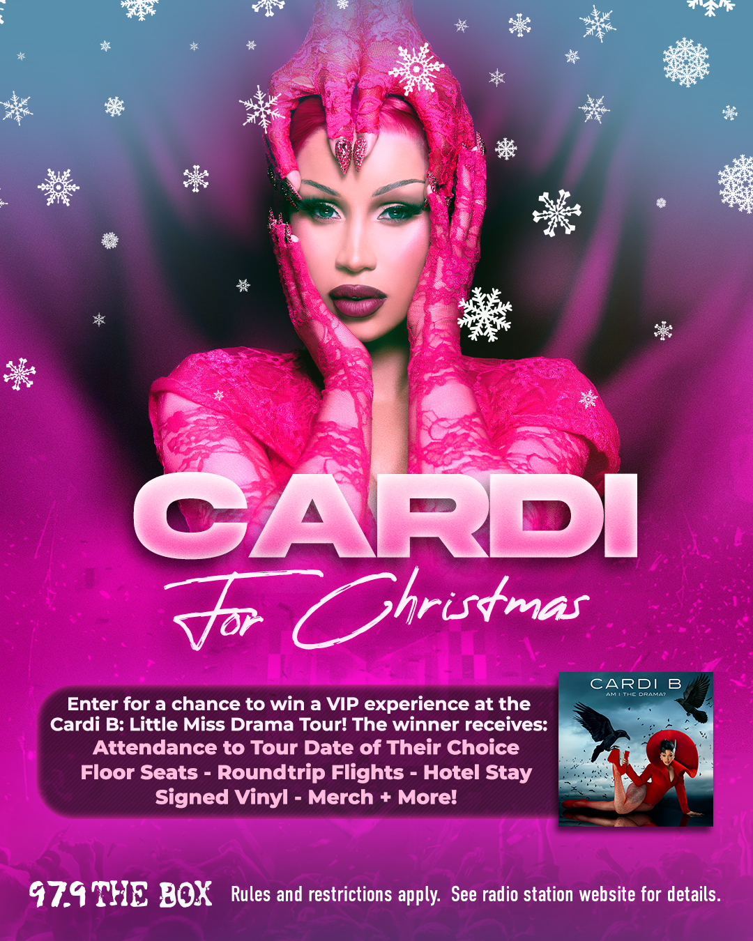 Box Cardi for Christmas