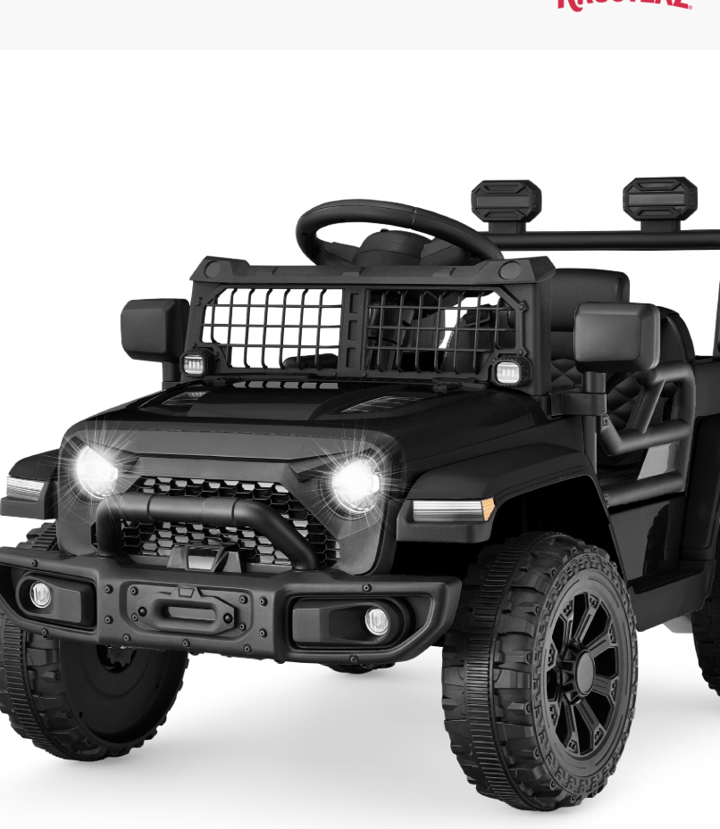 Kids Ride-On Truck Car w/ Parent Remote Control