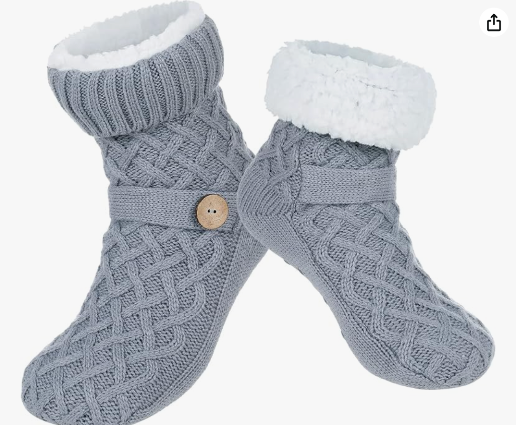 Non-Slip Cozy Winter House Socks