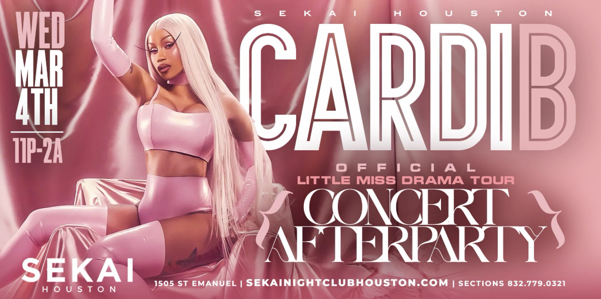 Cardi Concert Afterparty