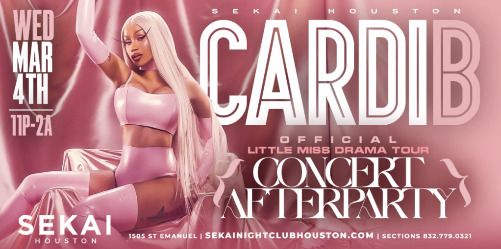 Cardi Concert Afterparty