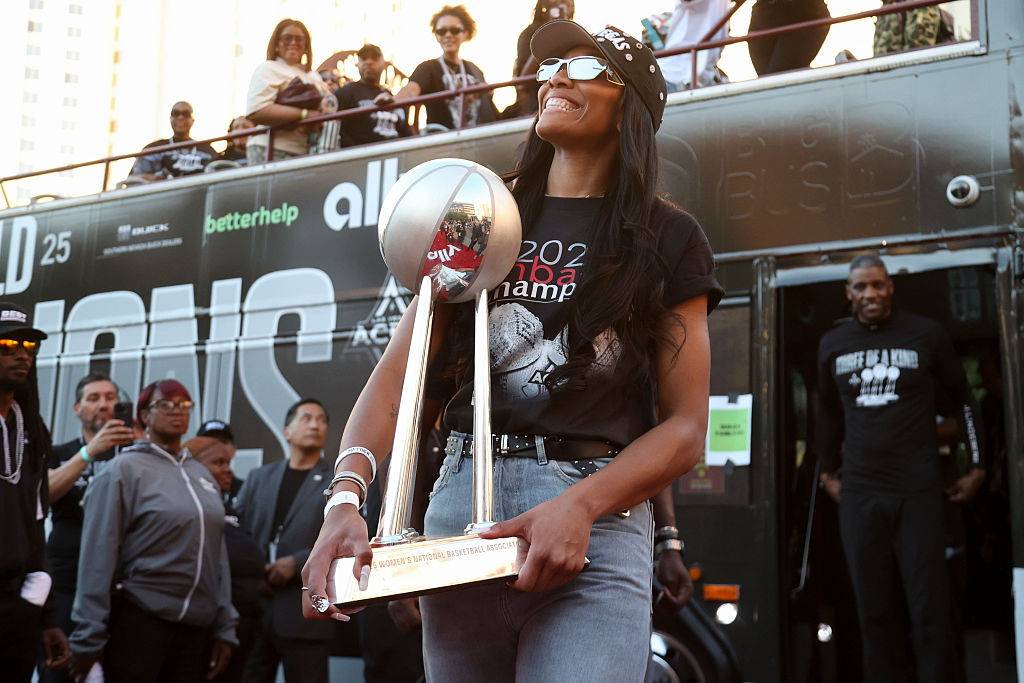 Las Vegas Aces 2025 WNBA Championship Victory Parade And Rally