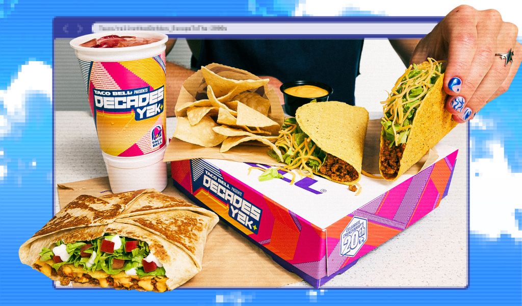 TACO BELL REWINDS TO THE 2000s WITH DECADES Y2K MENU