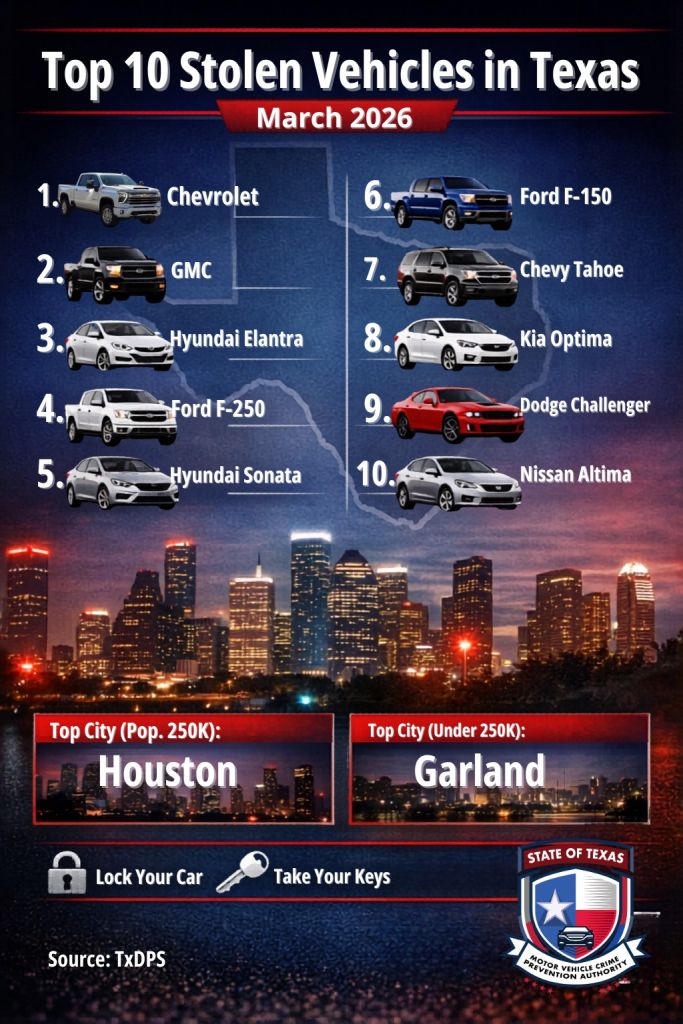 Texas Motor Vehicle Crime Prevention