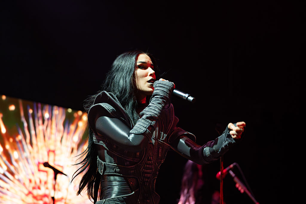 Kat von D Performs At TivoliVredenburg In Utrecht