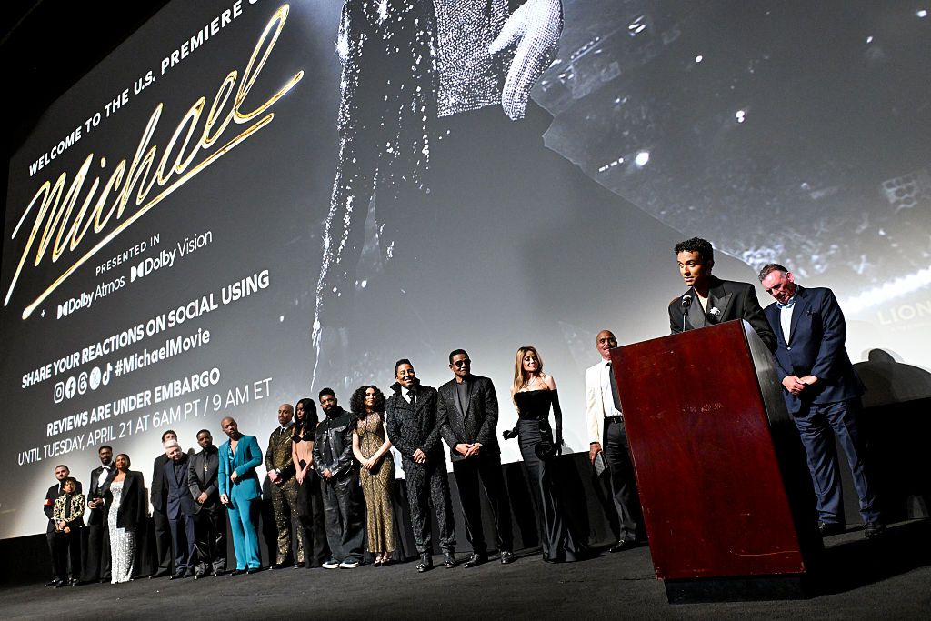 Lionsgate's "Michael" Los Angeles Premiere - Theatre Introduction