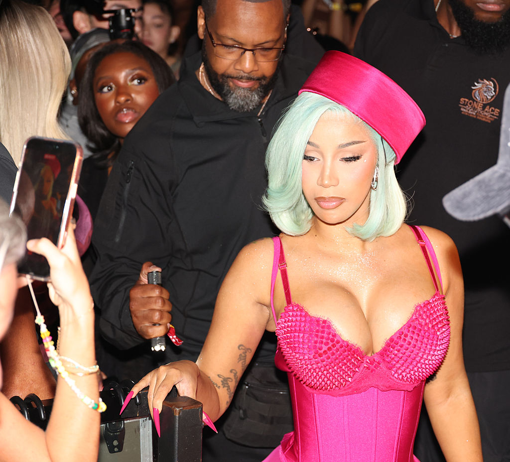 Cardi B Visits Pacha